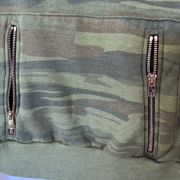 Aviator Nation Ninja Hoodie Camo Green size Medium - Picture 5 of 7